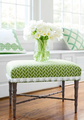 Thibaut Pom Pom Tape in Linen